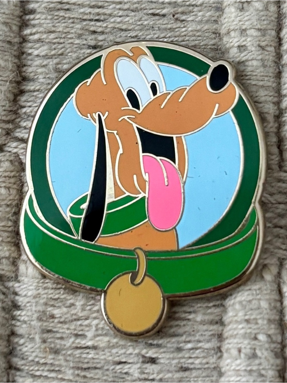 DISNEY 2013 Pluto Dog Collar Magical Mystery Pin